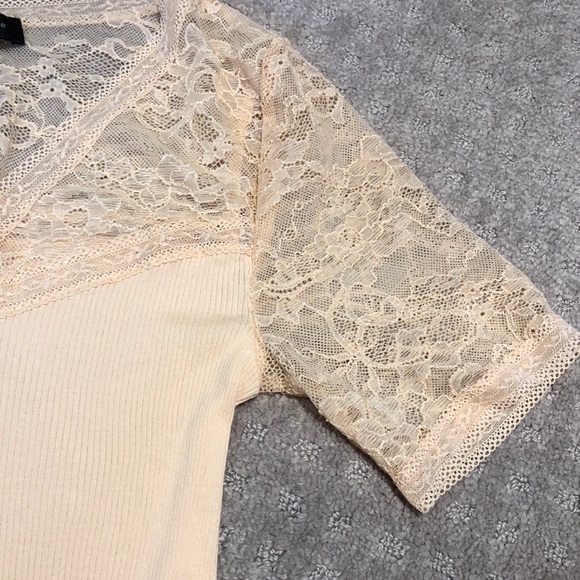 Rosemunde like new silk blend t shirt.Lace top.EUC - Picture 4 of 6